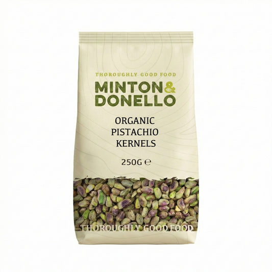 Minton & Donello Organic Pistachio Kernels 250g