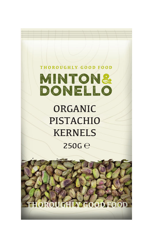 Minton & Donello Organic Pistachio Kernels 250g