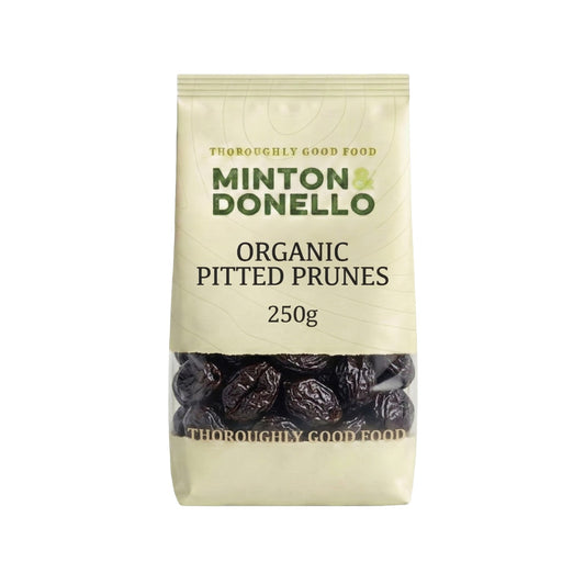 Minton & Donello Organic Pitted prunes 250g