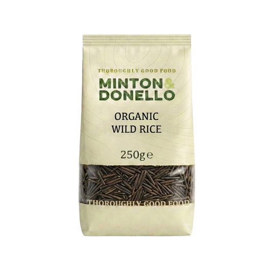 Minton & Donello Organic Wild Rice 250g