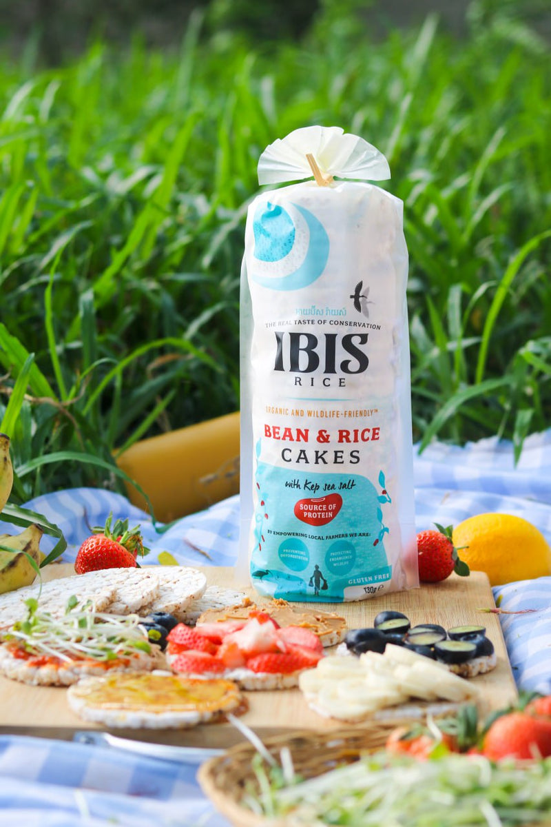 IBIS Organic Bean & Rice Cakes with Kep Sea Salt 130g | Planet Organic