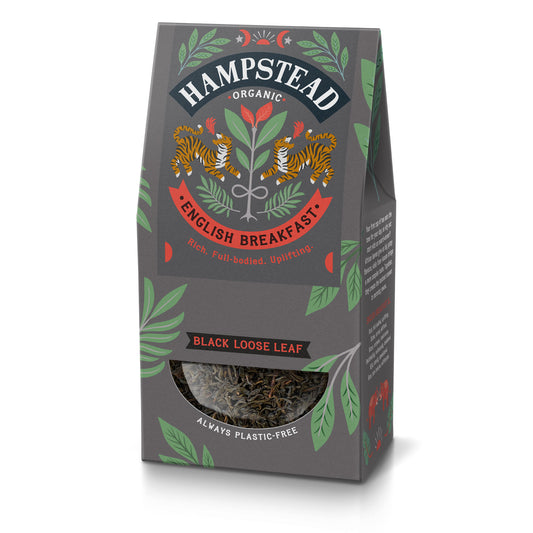 Hampstead Organic English Breakfast Leaf Tea 100g