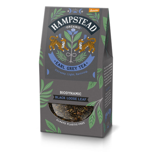 Hampstead Organic Earl Grey Loose Leaf Tea 100g