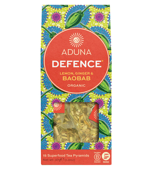 Aduna Defence Baobab Tea with Lemon & Ginger 15 bags