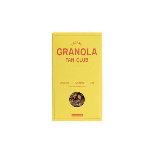 Granola Fan Club Coconut + Turmeric + Lime 330g