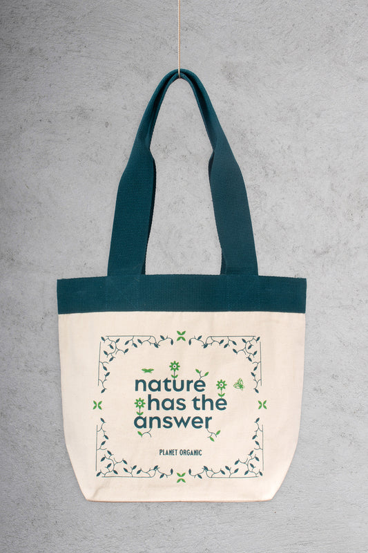 Planet Organic Nature Has The Answer Bag each