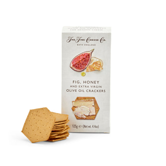 The Fine Cheese Co. Fig, Honey & Extra Virgin Olive Oil Crackers 125g