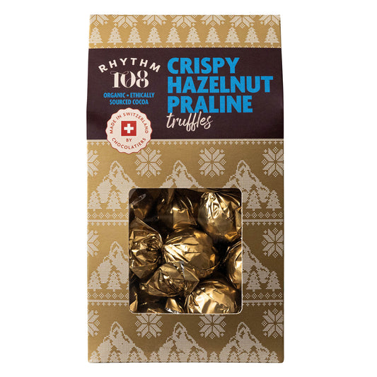 Rhythm 108 Crispy Hazelnut Praline Chocolate Truffles 144g