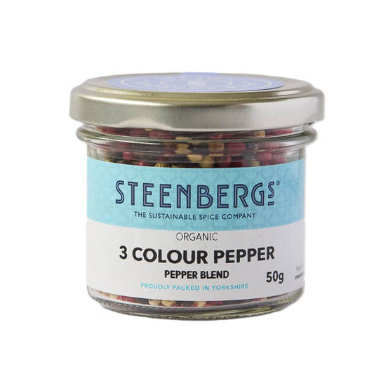 Steenbergs Organic 3 Colour Peppercorn Mix 50g