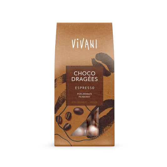 Vivani Choco Dragées Espresso 75g