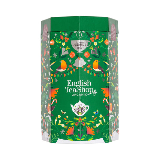English Tea Shop Christmas Tree Advent Calendar 25 bags
