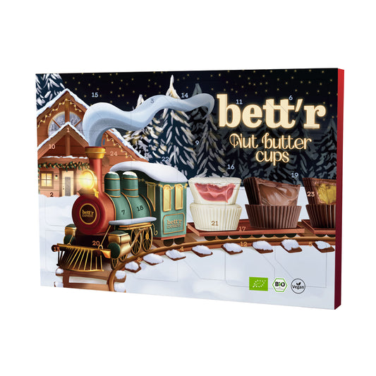 Bettr Nut Butter Cups Advent Calendar 312g