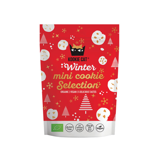 Kookie Cat Winter Mini Cookie Selection 250g