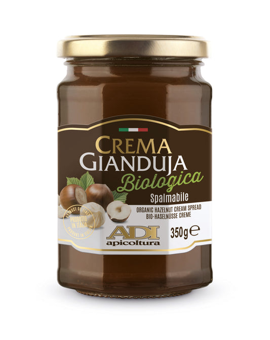ADI Apicoltura Organic Gianduja Cream 350g