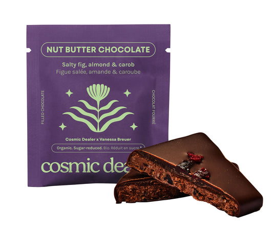 Cosmic Dealer Salty Fig & Roasted Almond Nut Butter Chocolate 20g