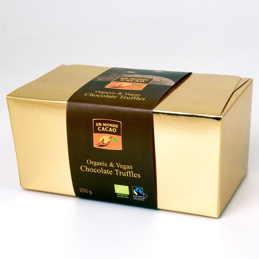 Un Monde CACAO Chocolate Truffles Ballotin 200g