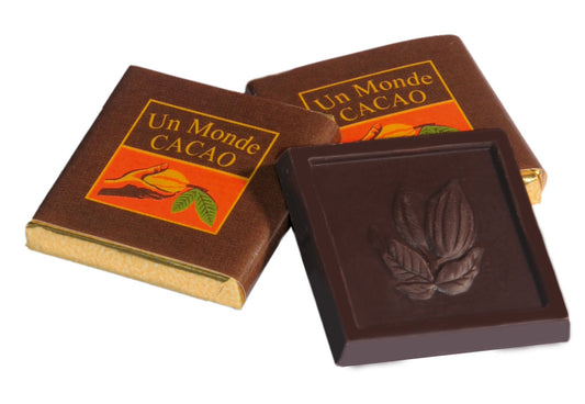 Un Monde CACAO Dark Chocolate Napolitains Pencil Case 100g