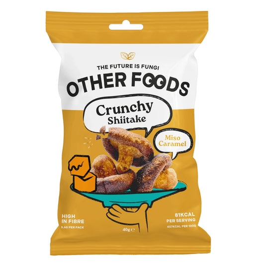 Other Foods Crunchy Shiitake Mushrooms Miso Caramel 40g