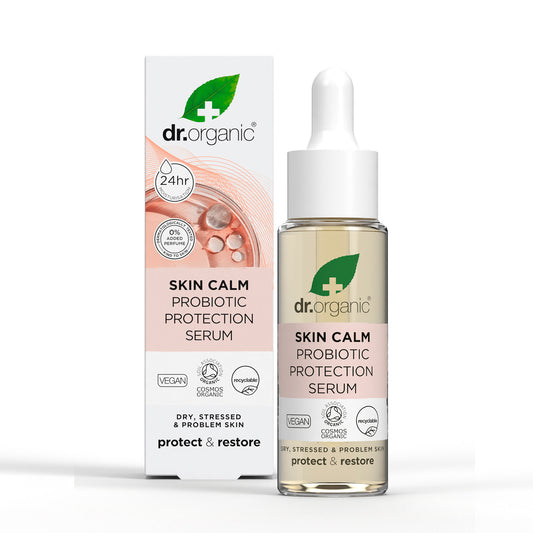 Dr Organic Skin Calm Probiotic Protection Serum 30ml