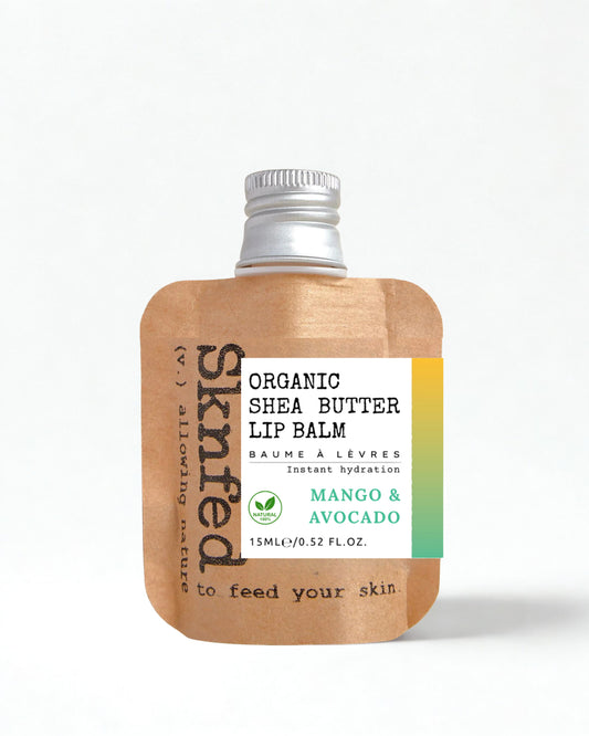 Sknfed Organic Lip Balm - Mango&Avocado 15g