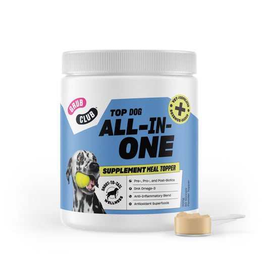 Grub Club Top Dog All-In-One Daily Supplement Topper 300g
