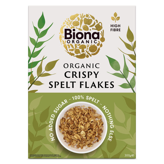 Biona Organic Crispy Spelt Flakes 300g