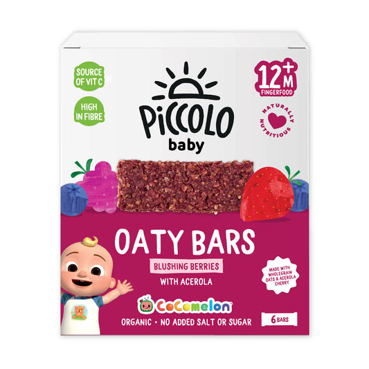 Piccolo Blushing Berries Oaty Bars 6x23g