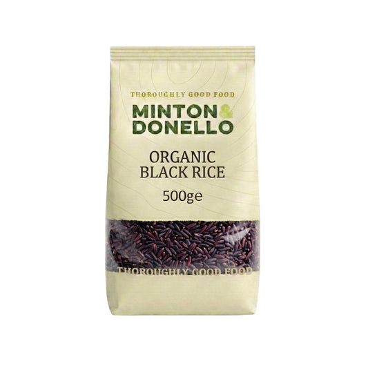 Minton & Donello Organic Black Rice 500g