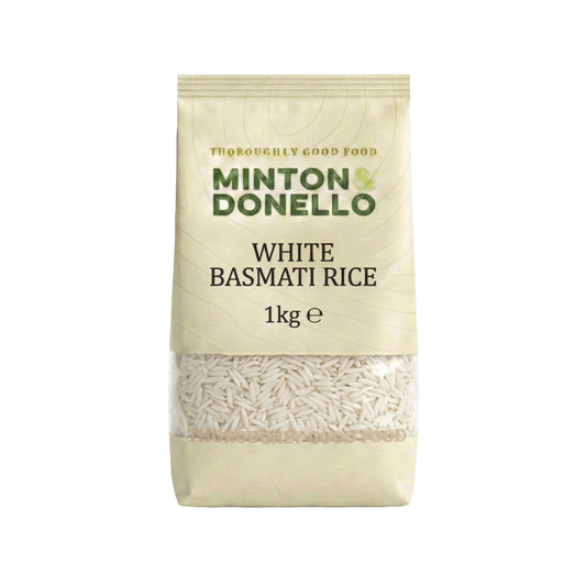 Minton & Donello Organic White Basmati 1000g