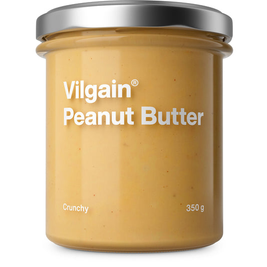Vilgain Organic Peanut Butter - crunchy 350g