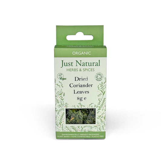 Just Natural Herbs Organic Dried Coriander Leaves 8g
