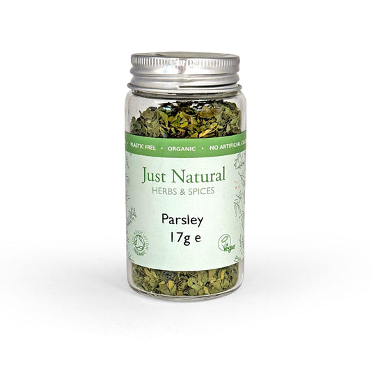 Just Natural Herbs Organic Dried Parsley 17g
