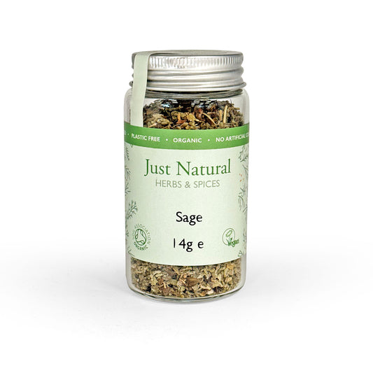 Just Natural Herbs Organic Sage 14g