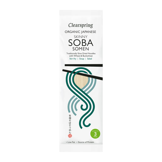 Clearspring Organic Japanese Soba Somen Noodles 200g