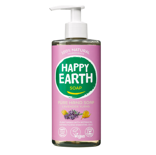 Happy earth natural Hand Soap Lavender Ylang 300ml