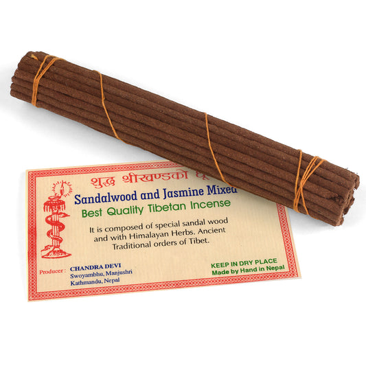 Sandalwood and Jasmine Incense 60g