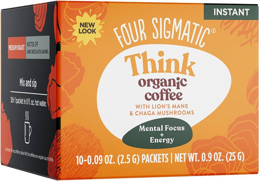 Four Sigma Foods Mushroom Coffee with Lion's Mane & Chaga 3g