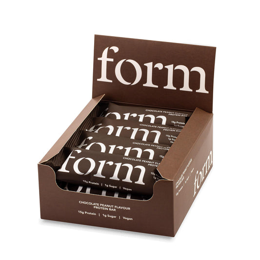 Form Chocolate Peanut Protein Bars (Box of 12)