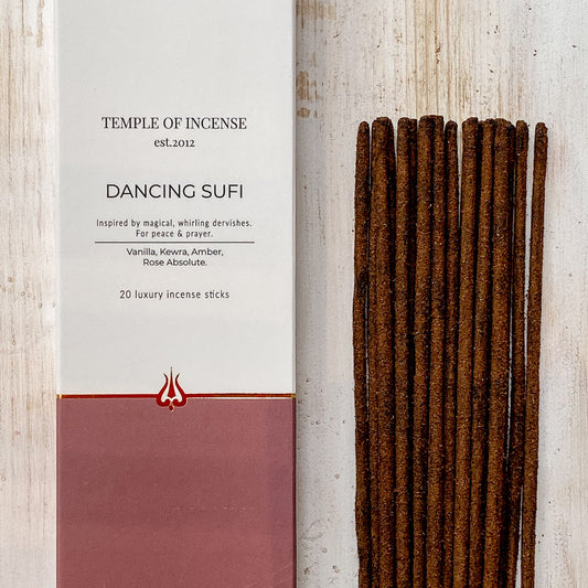 Temple of Incense Dancing Sufi 20 sticks