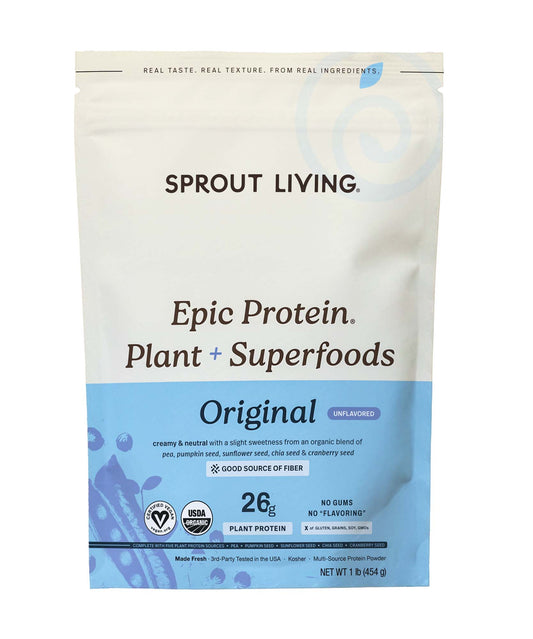 Sprout Living Epic Protein + Superfoods Original 454g
