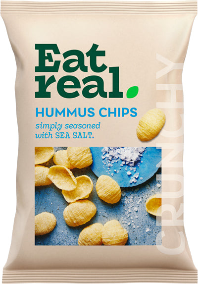 Eat Real Hummus Sea Salt Chips 110g