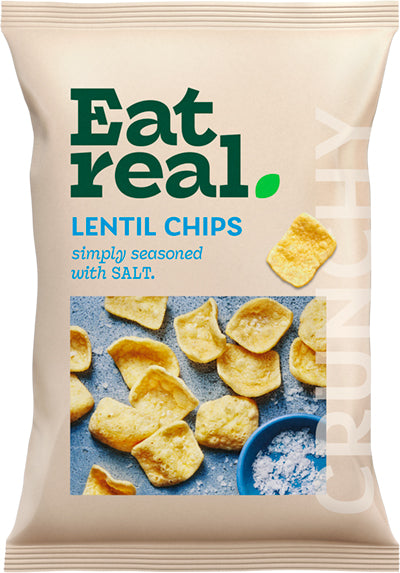 Eat Real Lentil Sea Salt Chips 95g