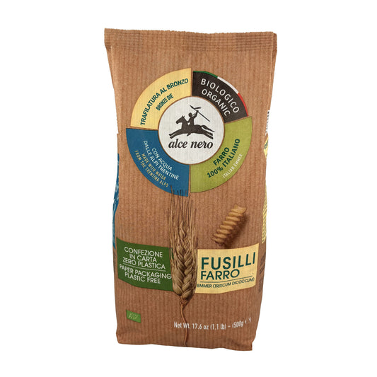Alce Nero Organic Emmer Wheat Fusilli 500g