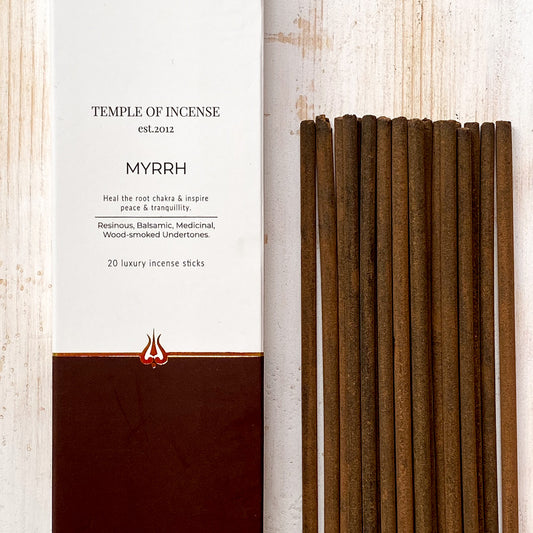 Temple of Incense Myrrh 20 sticks