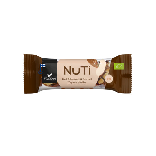 Foodin NUTI Almonds Dark Chocolate & Sea Salt Bar 35g