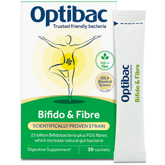 OptiBac Probiotics Bifidobacteria & Fibre 30 sachets
