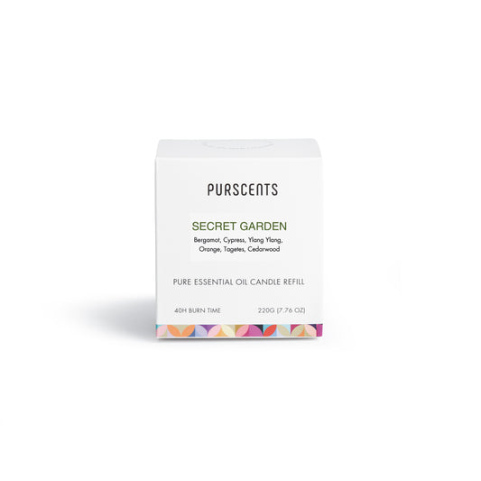 Purscents Secret Garden Candle Refill Block 220g
