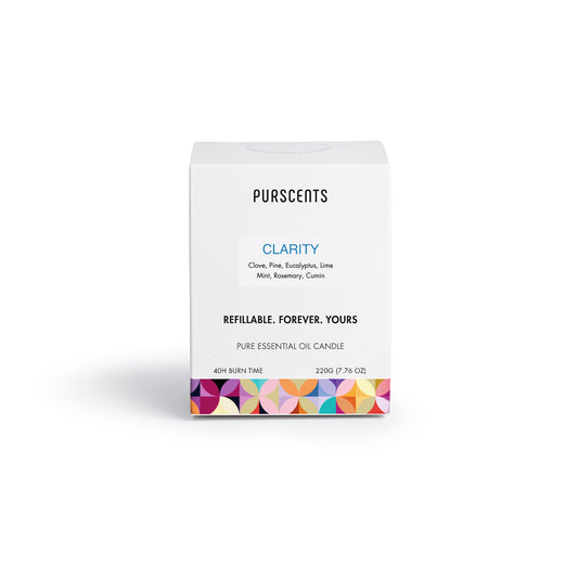 Purscents Clarity Refillable Candle - Luna 220g