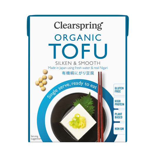 Clearspring Organic Japanese Tofu - Silken & Smooth 200g (Single Serve) 200g