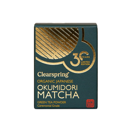 Clearspring Organic Japanese Okumidori Matcha - Ceremonial Grade 30g